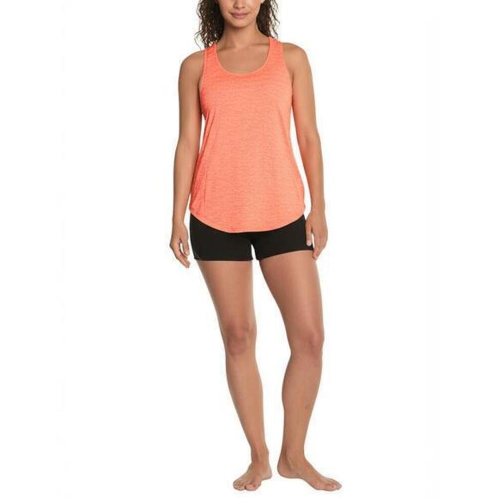 Eddie Bauer Shirt Womens Size S Orange Casual Outdoor Melange Hiking Everyday